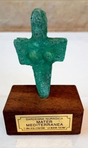 Bronzetto Nuragico "Dea Madre"